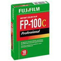 富士フイルム証明用インスタントカラーフィルム10枚撮りFUJIFILM　FP-100C (英文タイプ）