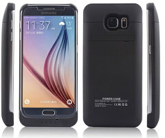 Galaxy S6 edge バッテリーケース 6500mAh s6edge モバイルバッテリ…