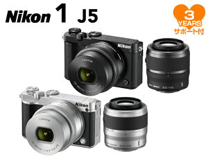 【ポイント10倍＆購入特典付！】【予約受付中】Nikon 1 J5 ダブルズームレンズキット