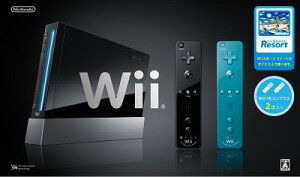 【Wii】Wii　kuro［Wii Sports Resort同梱］