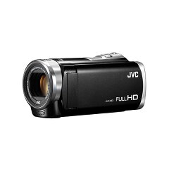 【送料無料】JVC GZ-E155-B [フルハイビジョンデジタルビデオカメラ (内蔵メモリ8…