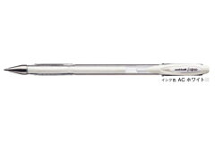 三菱鉛筆 ゲルインクボールペン ユニボール シグノ エンジェリックカラー ACホワイト UM120AC.1 【ご注文単位 10本】