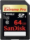 【SanDisk】 Extreme Pro SDXC UHS-I 64GB【メール便2個まで可】SDSDXPA-064G-X46