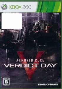 Xbox360 ARMORED CORE VERDICT DAY（アーマード・コア　ヴァーディクトデイ） 通常版[フロム・...