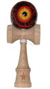 Super Kendama Crackle and Eye Kendama Series Double Eye Black Red[m[c]s04\t