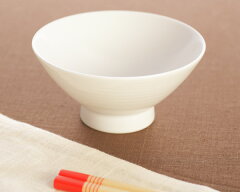 食器/白磁/磁器/茶碗/飯碗　白山陶器　ミストホワイト　飯碗