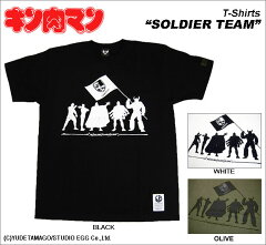 【キン肉マン】SOLDIER TEAM ”超人血盟軍” Tシャツ/BamBamBigelow～MUSCLE APPAREL～