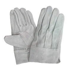 作業用皮手袋(牛床革手袋背縫い）皮手袋お買い得作業手袋
