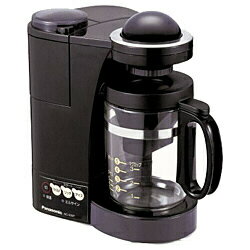 【送料無料】パナソニックミル・浄水機能付きコーヒーメーカー （5杯分）　NC-S35P-K ブラック [NCS35PK]