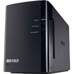 【送料無料】バッファローRAID機能搭載ネットワーク対応HDD LinkStation（2.0TB）　LS-WX2.0TL/R1J