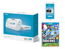 【送料無料】Wii U ベーシックセット＋Wii U GamePad 画面保護シート＋New スーパーマリオブラ...