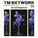 TM NETWORK（ティーエム・ネットワーク、TMN）のカラオケ人気曲ランキング第7位　「BE TOGETHER」を収録したアルバム「humansystem」のジャケット写真。