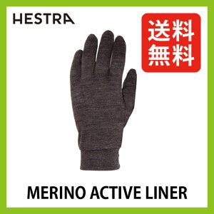 【50％OFF】＜2015−2016年モデル＞ ヘストラ メリノアクティブライナー【送料無料】【正規品】HESTRA|手袋|メリノウール|インナーグローブ|防寒|通気性|防臭|抗菌|保温性|多目的|薄手|アウトドア|カジュアル|MERINO WOOL ACTIVE LINER|グローブ|インナー|SALE|セール