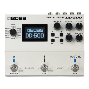 ボス ギタリストがディレイに求めるすべてを究めたDD-500BOSS DD-500 Digital Delay デジタルデ...