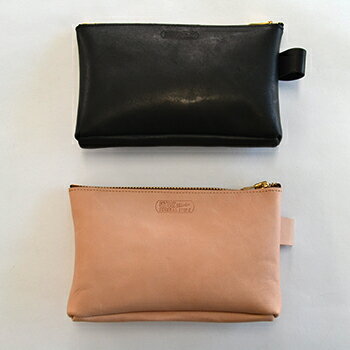 GS Heavy Leather Pouch 【STUSSY Livin' GENERAL STORE】 ステューシー レザー ポーチ おしゃ...