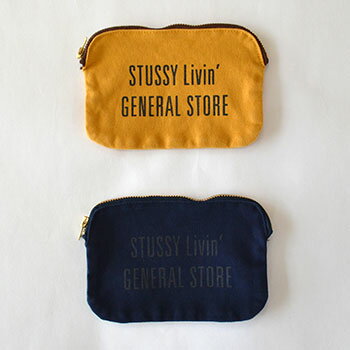 GS Small Pouch 【STUSSY Livin' GENERAL STORE】 ステューシー Canvas Case Canvas Small Pouc...