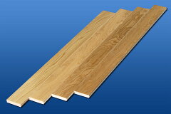 Aクラスアウトレット　高級天然無垢材使用 天然木ナラクリアー 厚単板 直貼りフローリング
