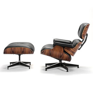 　HermanMiller ハーマンミラー社「Eames Lounge Chair & Ottoman」サントスパリサンダー【取寄...