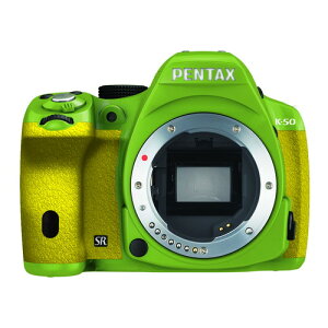 【送料無料】PENTAX PENTAX K-50 ボディキット 039 (グリーン/イエロー)