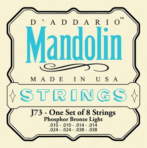 D'Adario ダダリオ マンドリン弦セット J73 Mandolin/Light