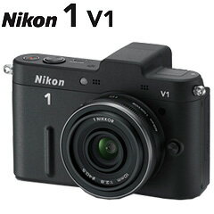 【送料無料】在庫あり　翌営業日出荷【送料無料】Nikon 1 V1 薄型レンズキット ブラック