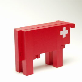 【送料無料】(一部地域を除く)　ネフ社naef スイスの赤い牛