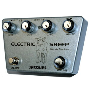 Live Lineパッチケーブル&9V電池付!!【送料無料】JACQUES Stompboxes Electric Sheep 新品 オー...