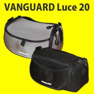 バンガード Luce 20 カメラ用ショルダーバッグ 【カラー選択式：ブラック/シルバー】