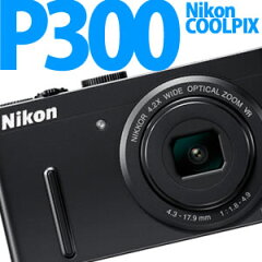 【エントリー利用でポイント最大3倍】【納期2週間程度】Nikon デジカメ COOLPIX P300 BK ブラック