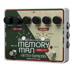 【エフェクター】Electro Harmonix Deluxe Memory Man 550-TT