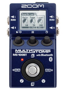 【エフェクター】ZOOM MULTI STOMP MS-100BT with Bluetooth 【11月23日入荷予定】 【新製品AMP...