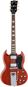 【エレキギター】Gibson 1961 Les Paul Tribute [SG61 Sideways Vibrato] (Cherry) 【12月入荷...