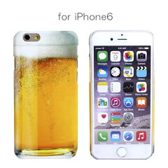 メール便送料無料 iPhone6s iPhone6 アイフォン6s アイフォン6 カバー ユニーク ビール ハード ...
