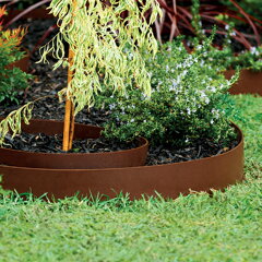 柔軟な素材。カーブを描いて庭園をデザインする、簡単で便利な土留めです。【NEW】デュロエッジ...