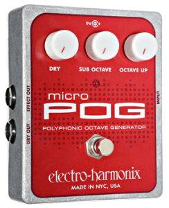 【エフェクター/オクターバー】《エレクトロハーモニクス》Electro Harmonix Micro POG 《エフ...