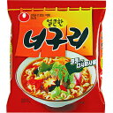 さっぱりした辛味の海鮮スープにシコシコ麺【韓国食品・ラーメン】 農心　ノグリラーメン