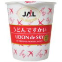 　「【ケース販売】JAL うどんですかい 40g*15個」日清食品との共同開発による、関西風昆布だし...
