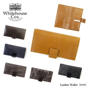 【お買い物マラソンSALE】【送料無料】【Whitehouse Cox-ホワイトハウスコックス-】Leather Wal...