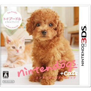 【3DS用】任天堂 nintendogs + cats トイ・プードル＆Newフレンズ