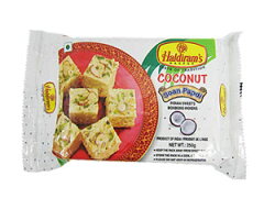 〈インド食材・インディアンベジタリアン〉Haldiram's(ハルディラム) COCONUT Soan Papdi ココ...