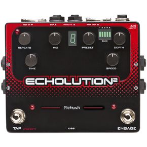 ピグトロニクス /Pigtronix Echolution 2 Guitar Effects Pedalピグトロニクス /Pigtronix Echo...