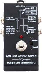 【在庫あり・即日出荷】CAJCUSTOM AUDIO JAPANMultiple Line Selector MLS-2（ラインセレクター）