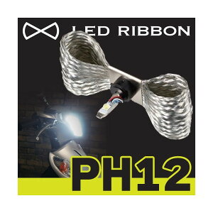 【只今在庫有り！】★送料無料★LED RIBBON LEDヘッドライトバルブ アドレスV125/G（K5-K9） PH12型 TYPE1 サインハウス（00078642）
