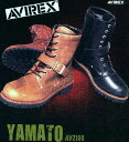 ★送料・代引き手数料無料!★AVIREX AV2100 YAMATOサイドジッパー式 ライダースブーツ