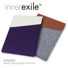 iPad mini用ウール製フェルト【4月17発売予定】 innerexile Preppy for iPad mini [インナーエ...