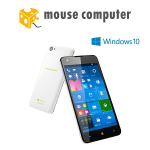 ★ポイント10倍★送料無料★ マウスコンピューター Windows Phone 「MADOSMA」 Q501A-WH 【 Windows 10 Mobile/約5.0インチ/LTE対応/1GB メモリ/16GB micro SDカード同梱/SIMフリー/ホワイトモデル 】