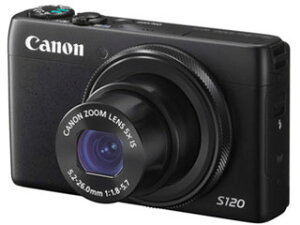 【送料無料】【smtb-u】CANON/キヤノン PowerShot S120(ブラック)　コンパクトデジタルカメラ【...