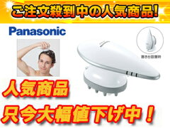 手洗いを越えた音波振動Panasonic/パナソニック EH-HM25-W(白) 音波頭皮ブラシ