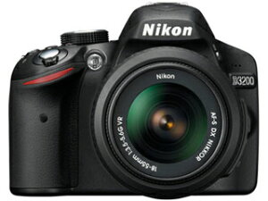 【送料無料】【smtb-u】Nikon/ニコン D3200 レンズキット（ブラック）　【送料代引き手数料無料...