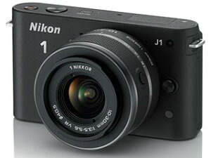 【送料無料】【smtb-u】Nikon/ニコン NIKON1 J1標準レンズキット（ブラック）　【送料代引き手...